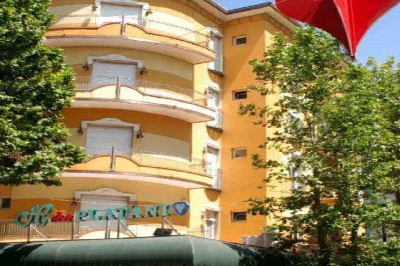 Hotel Dei Platani Rimini Exteriér fotografie